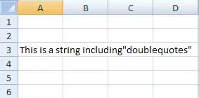 String Quotes In Vba
