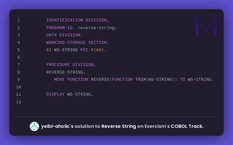 string reverse function in cobol