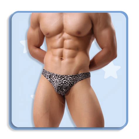 YiZYiF Jockstrap Cuir String Homme Sexy sousVêtement Ouvert Entrejambe