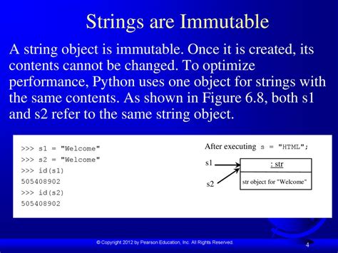 strings are immutable in python true or false