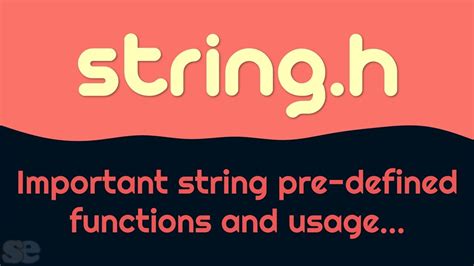 Strings.h Vs String.h