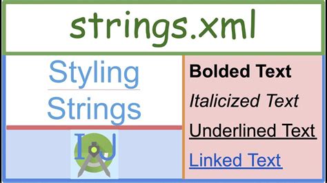 Strings.xml Array