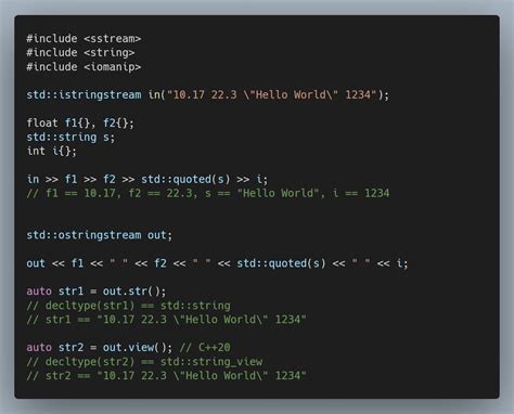 Stringstream Eof C++
