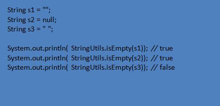 Stringutils Example