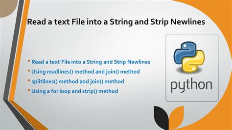 Strip New Line From String