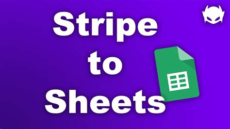 Stripe API to Google Sheets Import Stripe Data [Tutorial] Apipheny