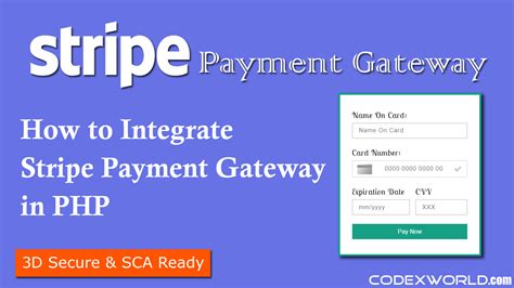 stripe payment gateway integration in php example