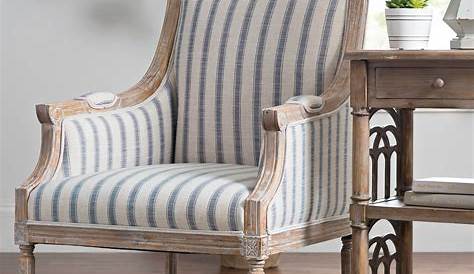 Striped Accent Chairs With Arms Chair Ideas On Foter