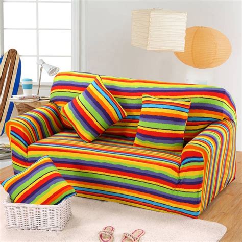 Striped Sofa Covers
