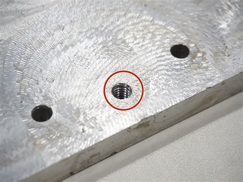 stripped screw hole metal