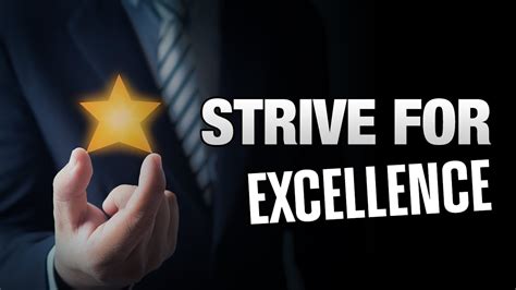 striving for excellence meaning in urdu with example