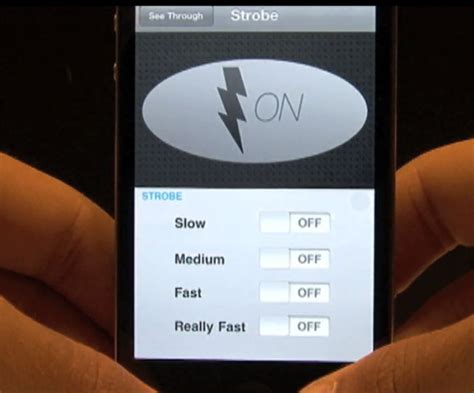 Strobe Effect App For Iphone