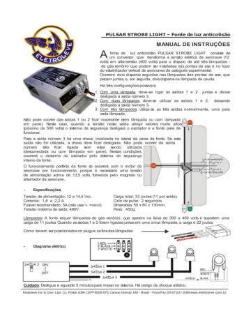 Strobe Light Manual