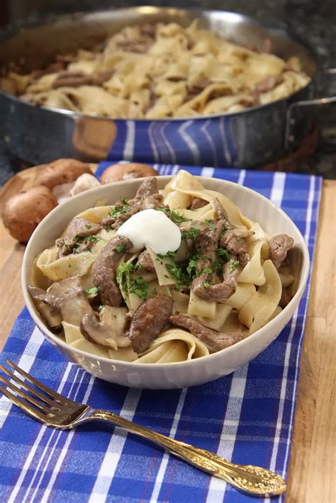 Stroganoff Pappardelle