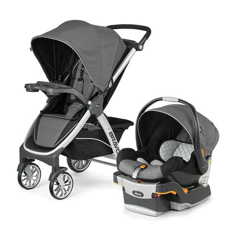 Chicco Bravo For2 Double Stroller Infant Toddler Sit