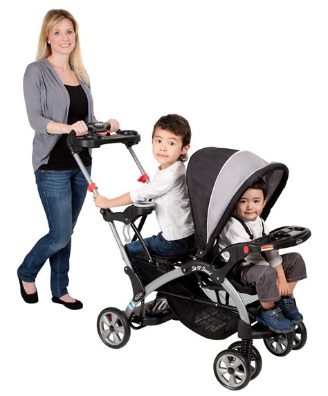 Caboose Sit and Stand Tandem Double Stroller Joovy Kids strollers