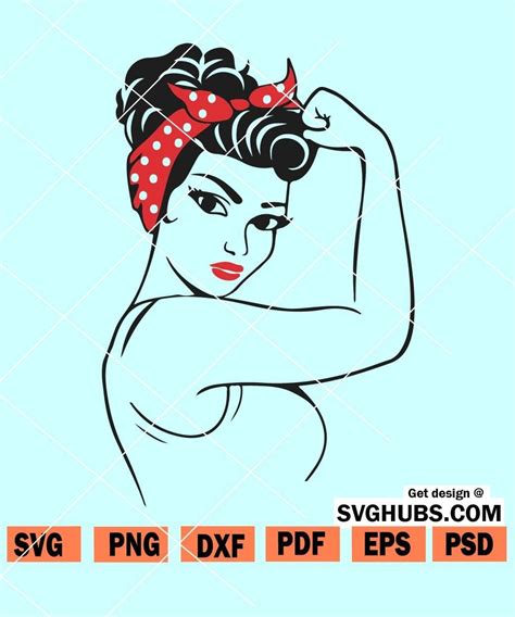 Strong Woman SVG, Girl Power SVG, Girl Power cut files, Mom Shirt