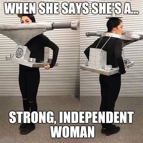 strong and independent meme