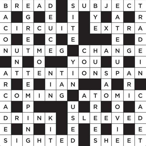 strong dark crossword answer