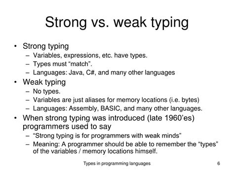 strong type vs weak type c#