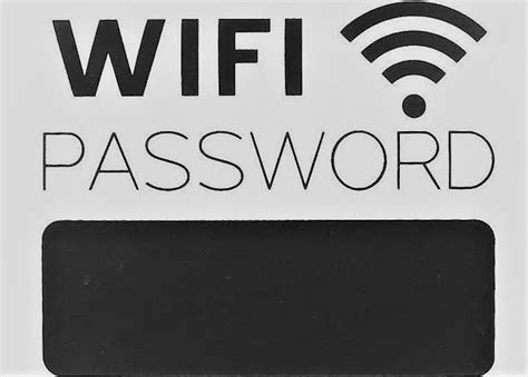 strong wifi password