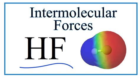 strongest type of intermolecular force in hf