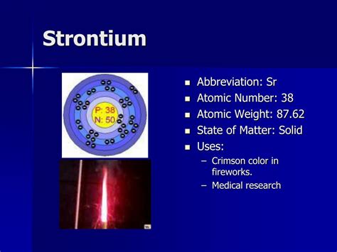 strontium abbreviation
