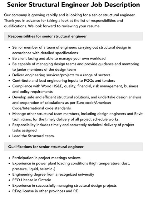 Structural Engineer Qualifications Needed