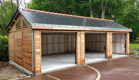 Garage en ossature bois Espace Bois France