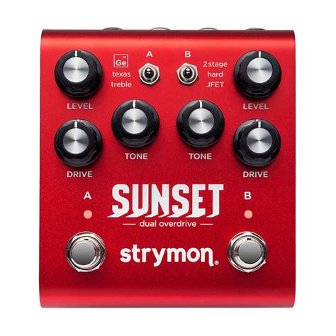 strymon sunset dual overdrive pedal review