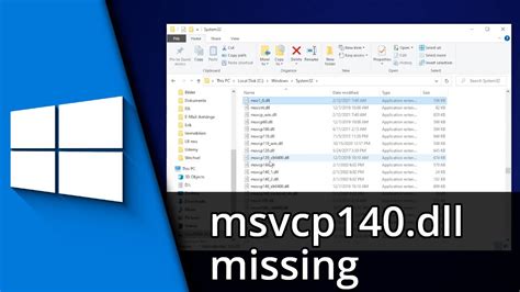 sts tutorial download msvcp140