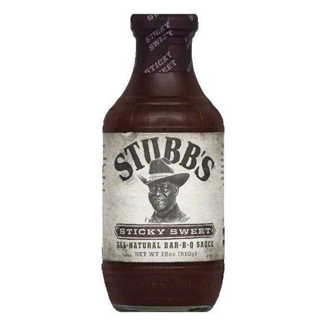 stubb's sticky sweet bbq sauce