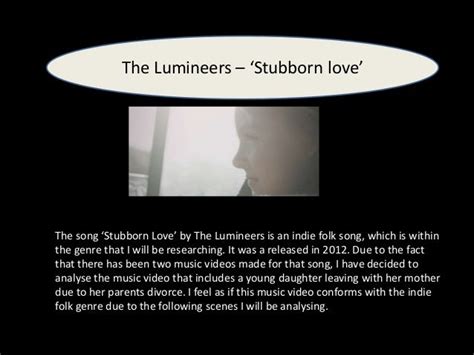 stubborn love lumineers song meaning