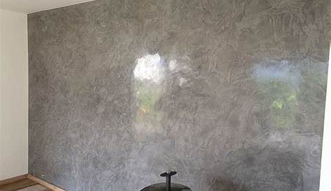 Stucco Gris Fonce Pure Elegance Couleur Grey Murs Foncé