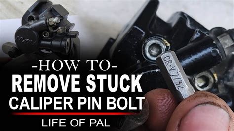 Stuck Caliper Bolt Tricks
