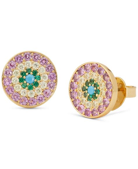 Stud Earrings In Multicolor