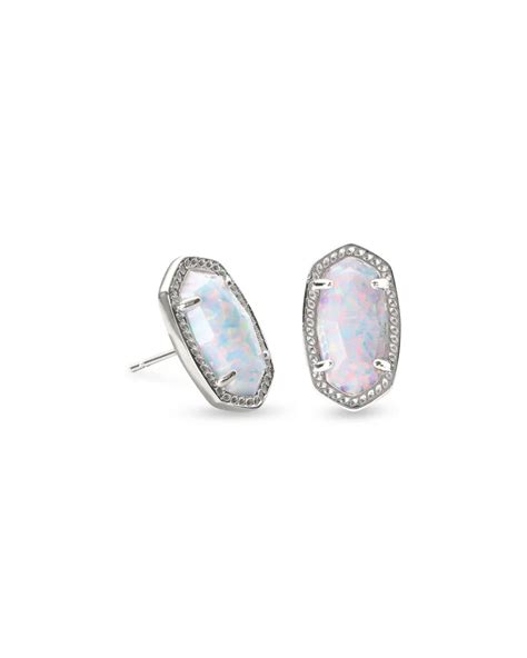 Stud Earrings Kendra Scott Silver