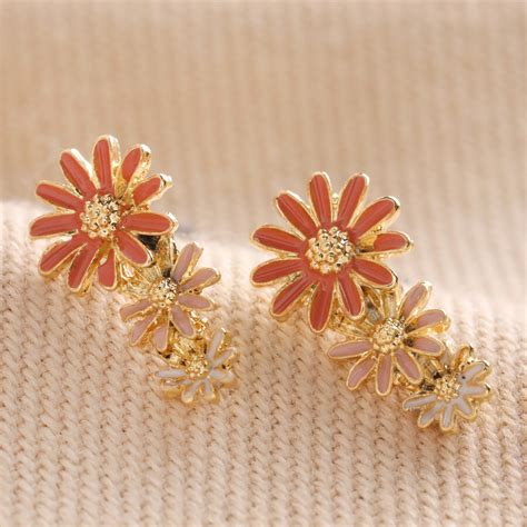 Stud Flower Earrings