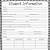 student information sheet printable