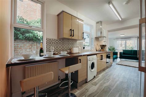 student accommodation kitchen