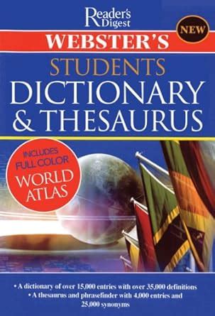 student dictionary and thesaurus