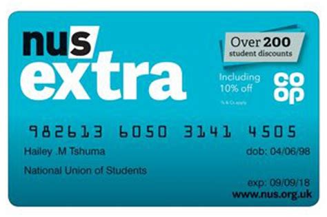 student discount card nus