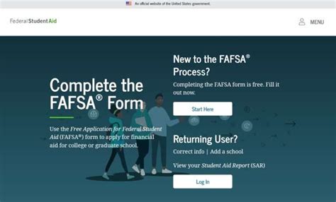 student financial aid login