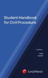 student handbook on civil procedure