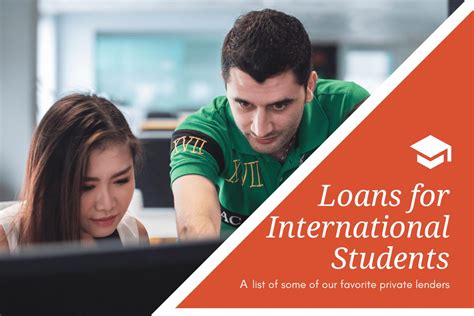 student loans for international