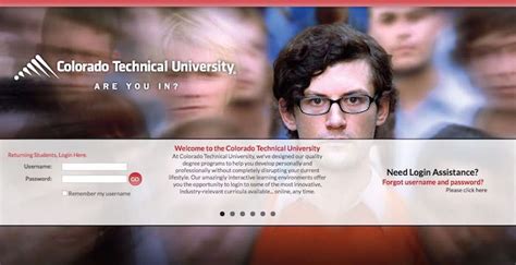 student login colorado technical university