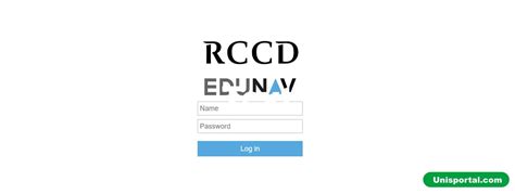 student portal login rccd