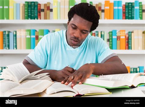 student studying at desk