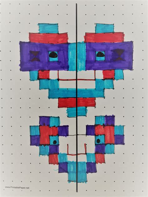 Student Using Graph Paper