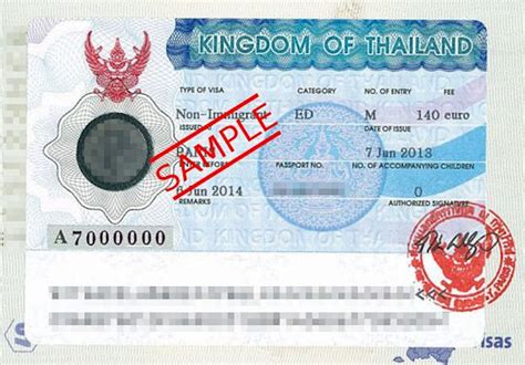 student visa in thailand